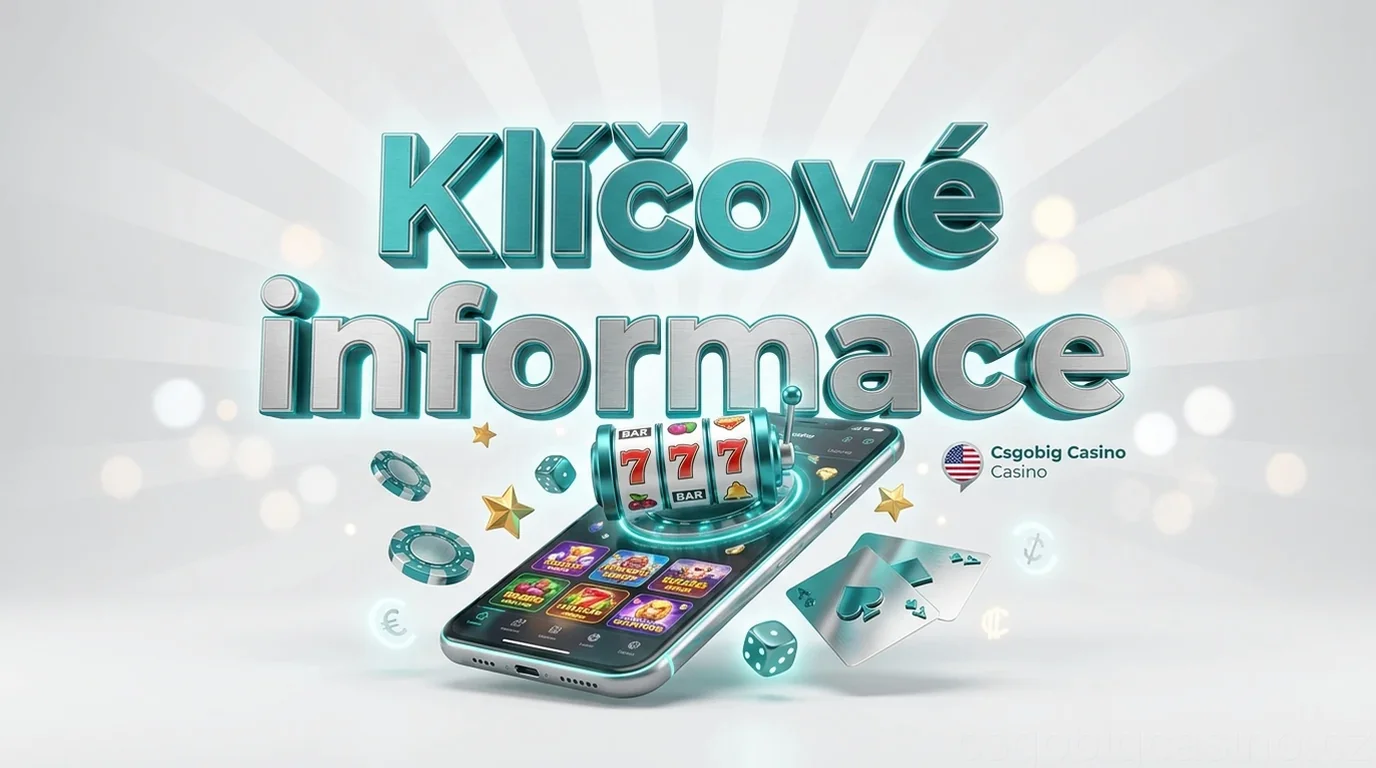 Klíčové informace